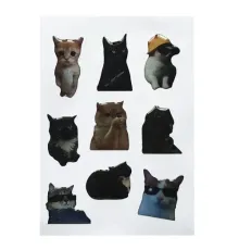 Набір наклейок 3D STICKERS Cat 7 mag-2000001642085144584