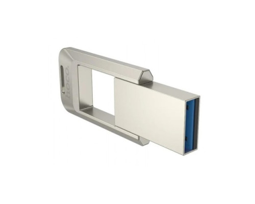 Флеш-накопичувач USB HOCO UD16 Smart USB3.0 32Gb silver mag-6942007641616132457