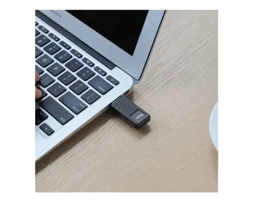 Флеш-накопичувач USB HOCO UD6 Intelligent U disk 64Gb matte black mag-6931474700117145259
