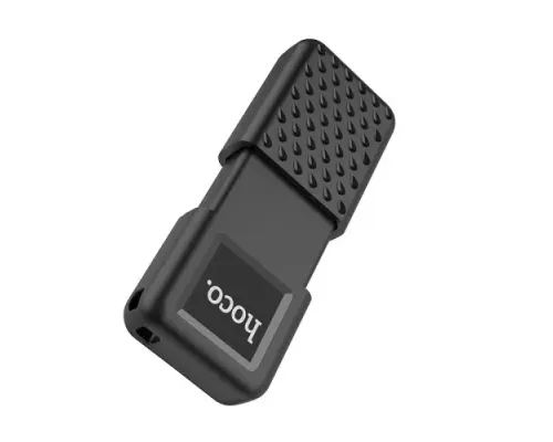 Флеш-накопичувач USB HOCO UD6 Intelligent U disk 128Gb matte black mag-6931474700124145070
