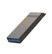 Флеш-накопичувач USB HOCO UD13 Clever USB3.2 USB flash drive 128GB Gray mag-694200761151035522