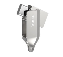 Флеш-накопичувач USB-A/C HOCO UD8 Smart Type-C USB drive 64Gb silver mag-693147471340760502