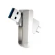 Флеш-накопичувач USB-A/C HOCO UD10 Wise Type-C USB flash drive 32Gb silver mag-6931474738653144911