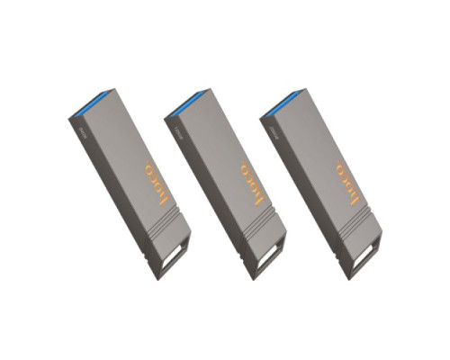 Флеш-накопичувач USB HOCO UD13 Clever USB3.2 USB flash drive 256GB Gray mag-694200761152735523