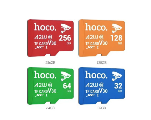 Карта пам яті Hoco TF ultra-high-speed surveillance camera card 3(U3/V30/A2) (128GB) mag-694200761224154369