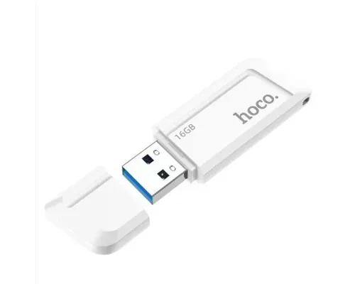 Флеш-накопичувач USB HOCO UD11 Wisdom USB 3.0 16Gb white mag-6931474749284145073