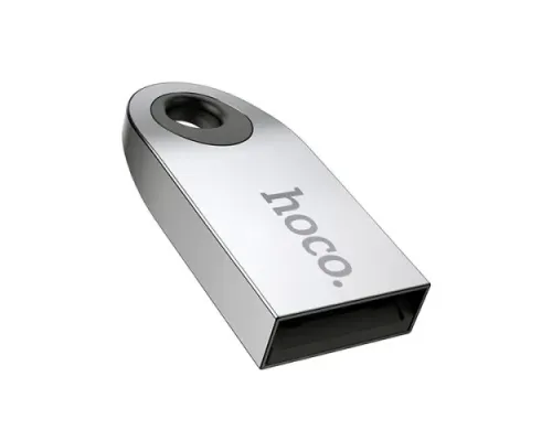 Флеш-накопичувач USB HOCO UD9 Insightful Smart mini car music USB drive 8Gb silver mag-6931474725745151846