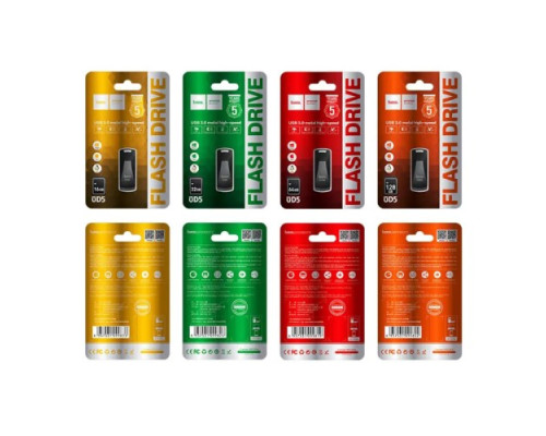 Флеш-накопичувач USB HOCO UD5 Wisdom high-speed USB 3.0 64Gb black mag-695753109981943675