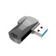 Флеш-накопичувач USB HOCO UD5 Wisdom high-speed USB 3.0 64Gb black mag-695753109981943675