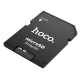 Перехідник HOCO HB22 TF to SD card holder Black mag-6931474749321134189