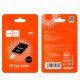 Перехідник HOCO HB22 TF to SD card holder Black mag-6931474749321134189