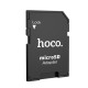 Перехідник HOCO HB22 TF to SD card holder Black mag-6931474749321134189