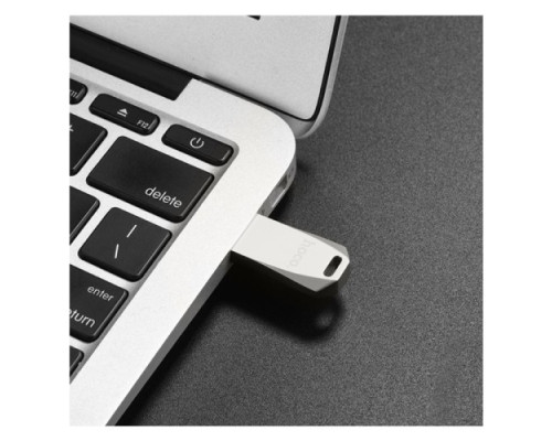Флеш-накопичувач USB HOCO UD4 Intelligent high speed 32Gb silver mag-6957531099871142412