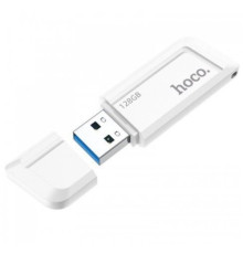 Флеш-накопичувач USB HOCO UD11 Wisdom USB 3.0 128Gb white mag-6931474749314134193