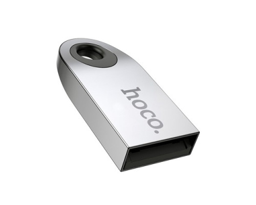 Флеш-накопичувач USB HOCO UD9 Insightful Smart mini car music USB drive 64Gb silver mag-6931474725776131545