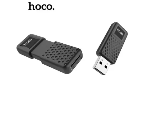 Флеш-накопичувач USB HOCO UD6 Intelligent U disk 16Gb matte black mag-6931474700094145042