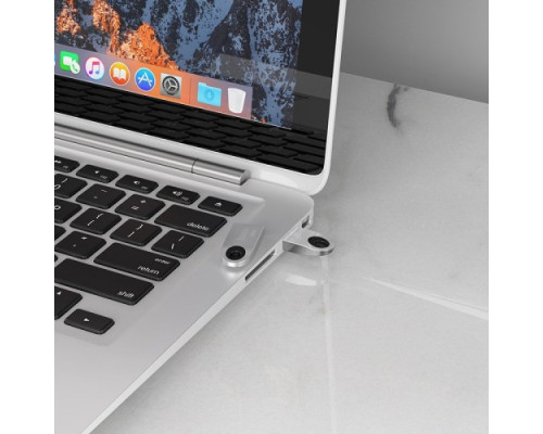 Флеш-накопичувач USB HOCO UD9 Insightful Smart mini car music USB drive 128Gb silver mag-693147472578345226