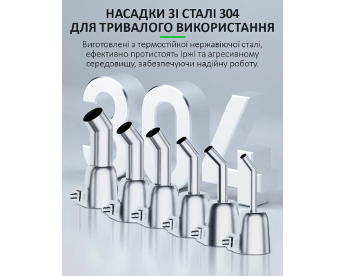 Насадка RELIFE 857 на фен для компресорної станції 45 градусів 6 мм PLS-00-00150756
