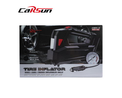 Автомобільний насос Carsun C2814-2 black (CSC2814)