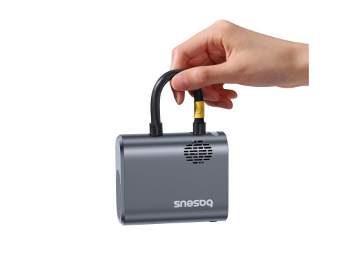 Автомобільний насос Baseus PrimeTrip Series Portable Bike Pump Cosmic Black (C11169000121-00)