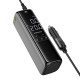 Автомобільний насос BOROFONE FC1 Flow intelligent air pump Black Gray (6941991112485)