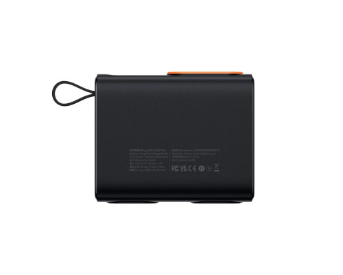 Автомобільний насос Baseus Mega EnergyPump Series Dual Cylinder Wireless Inflator (CRNL060001)