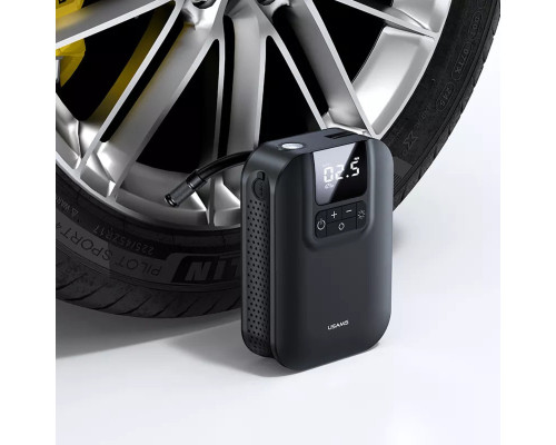 Автомобільний насос Usams US-ZB215 Mini Car Air Pump 5000mAh Black (CQBZB21501)