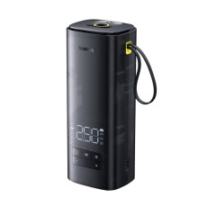 Автомобільний насос Baseus SuperMini Mega Series Double Cylinder Air Inflator Cluster Black (C11123202111-00)