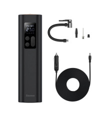 Автомобільний насос Baseus Super Mini Inflator Pump Black (CRCQ000001)