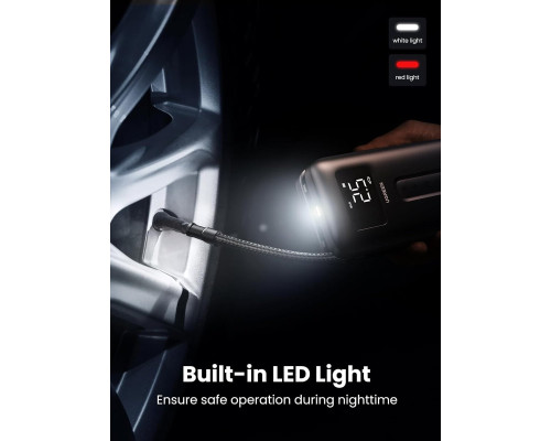 Автомобільний насос UGREEN Portable Tire Inflator (UGR-15951)