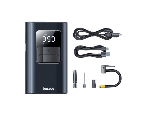 Автомобільний насос Baseus PrimeTrip VA1 Wired and Wireless 2-in-1 Tire Inflator Cosmic Black (C11169001121-00)