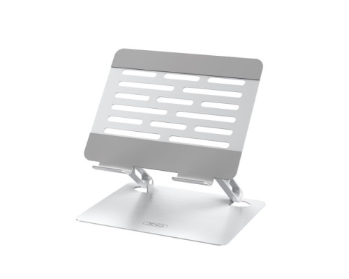 Настільний тримач XO C152 Large Metal Laptop Holder Срібний mag-692068086053157289