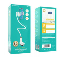 Тримач настільний BOROFONE BH23 Bright shell mobile phone білий mag-6931474719515142415