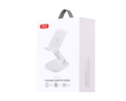 Настільний тримач XO C127 Fashionable and colorful desktop phone holder Білий mag-692068084333619798