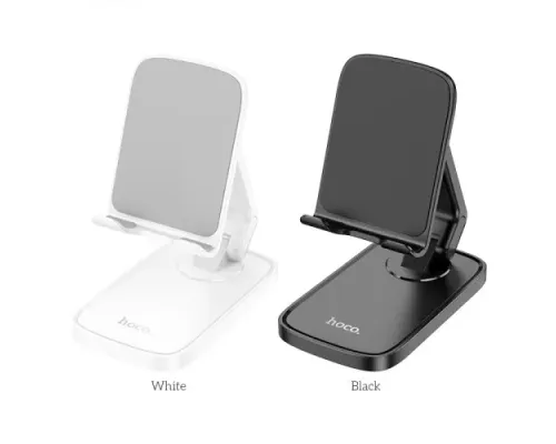 Тримач настільний Hoco HD8 Blackfish folding desktop stand Білий mag-6942007610810144912