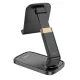 Тримач настільний Hoco HD8 Blackfish folding desktop stand Чорний mag-6942007610803151434