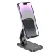 Тримач настільний Hoco HD8 Blackfish folding desktop stand Чорний mag-6942007610803151434