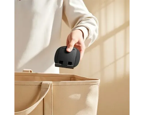 Тримач настільний BOROFONE BH138 Fit metal folding desktop stand чорний mag-6941991124501152232