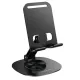 Тримач настільний BOROFONE BH138 Fit metal folding desktop stand чорний mag-6941991124501152232