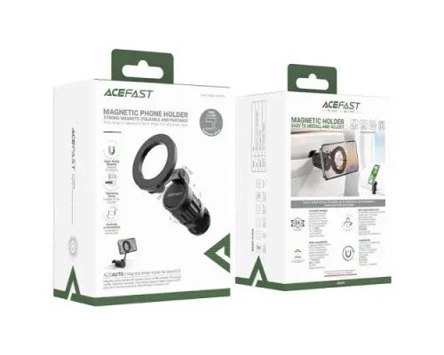 Тримач ACEFAST E23 MagSafe phone holder for travel Black mag-6974316283744153286