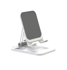 Настільний тримач XO C67 Aluminum alloy desktop holder for phone Білий mag-6920680876068144192