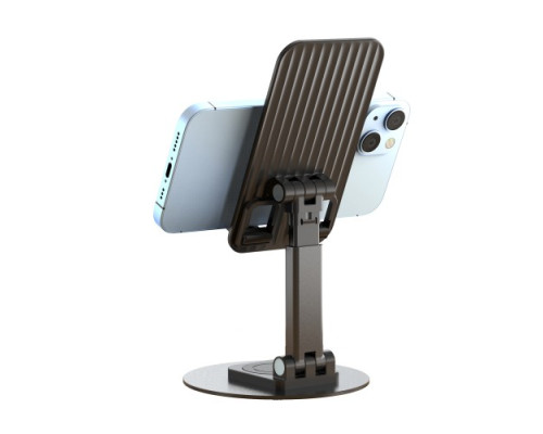 Настільний тримач XO C108 Small Disc Rotating 360° Metal Phone Holder Чорний mag-692068083231619802
