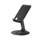 Настільний тримач XO C108 Small Disc Rotating 360° Metal Phone Holder Чорний mag-692068083231619802