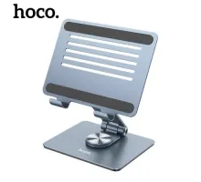 Підставка для планшета Hoco PH52 Might metal rotating tablet desktop holder Сіра mag-6931474788979146147