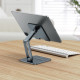 Підставка Baseus Desktop Biaxial Foldable Metal Stand (for Tablets) Grey LUSZ000113 mag-693217261519254460