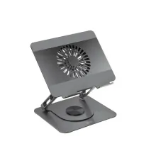 Настільний тримач XO C182 Metal Notebook Holder + Lighted Colourful Radiator Grey mag-6975837586352152947
