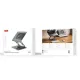 Настільний тримач XO C182 Metal Notebook Holder + Lighted Colourful Radiator Grey mag-6975837586352152947