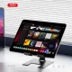 Настільний тримач XO C136 Small flat hollow all metal tablet holder Чорний mag-6920680845798147288