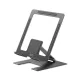 Настільний тримач XO C136 Small flat hollow all metal tablet holder Чорний mag-6920680845798147288