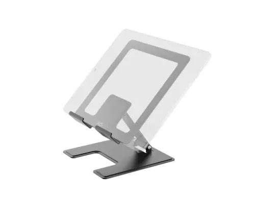 Настільний тримач XO C136 Small flat hollow all metal tablet holder Чорний mag-6920680845798147288